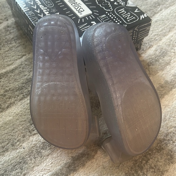 Mini Melissa Silver Stars shoe - Picture 4 of 4